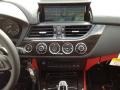 2014 BMW Z4 Coral Red Interior Controls Photo
