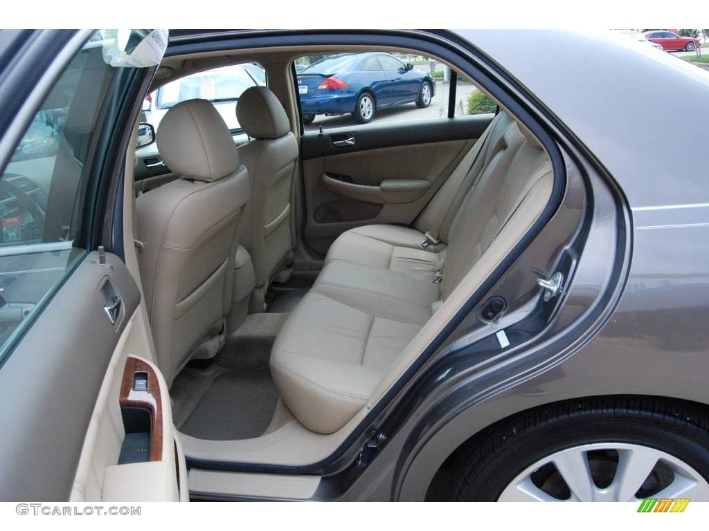 2007 Accord EX-L V6 Sedan - Carbon Bronze Pearl / Ivory photo #21
