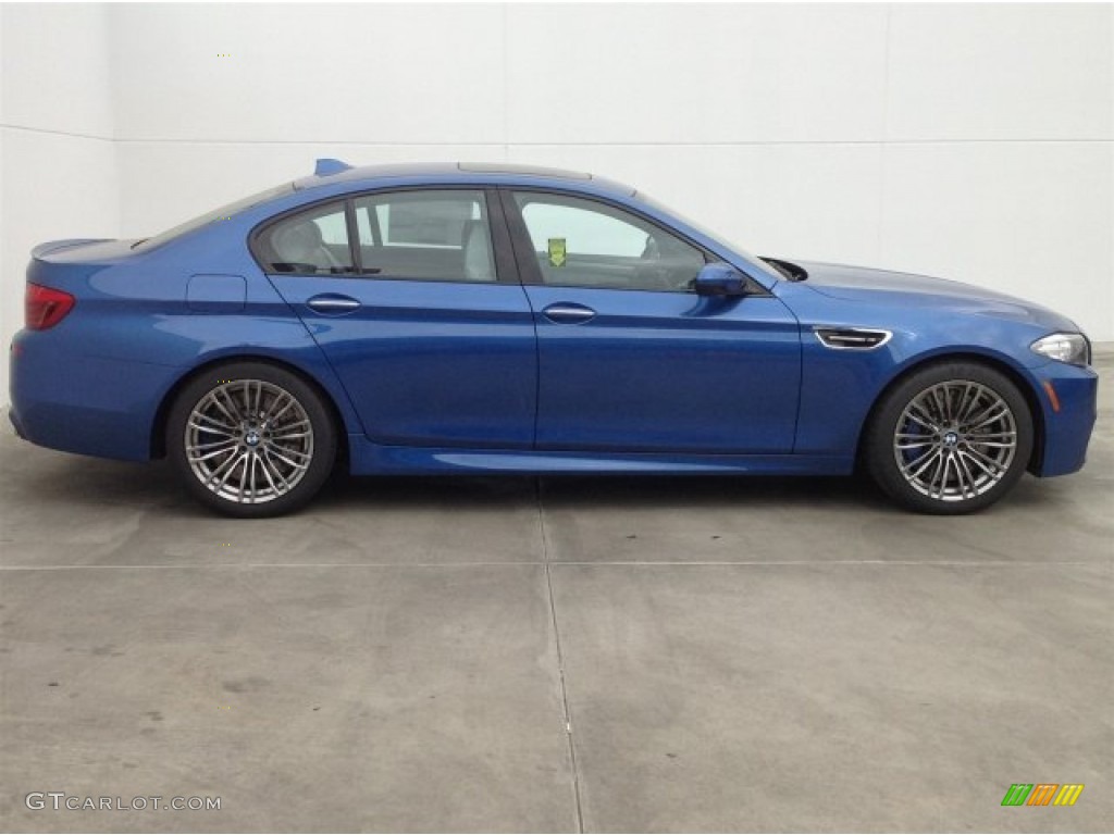 Monte Carlo Blue Metallic 2014 BMW M5 Sedan Exterior Photo #91771628