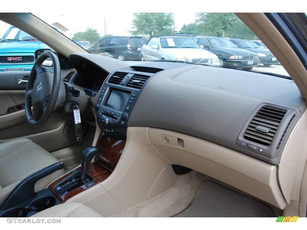 2007 Accord EX-L V6 Sedan - Carbon Bronze Pearl / Ivory photo #28