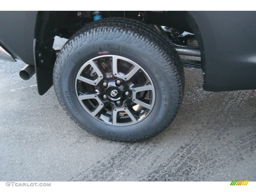 2014 Tundra SR5 TRD Double Cab 4x4 - Magnetic Gray Metallic / Black photo #9