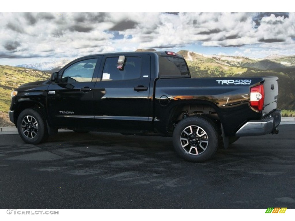 2014 Tundra SR5 TRD Crewmax 4x4 - Black / Black photo #3