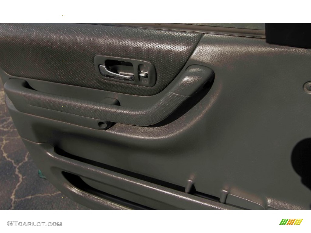 2001 CR-V EX 4WD - Clover Green Pearl / Dark Gray photo #10