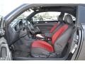 2014 Volkswagen Beetle Red/Black Interior Front Seat Photo