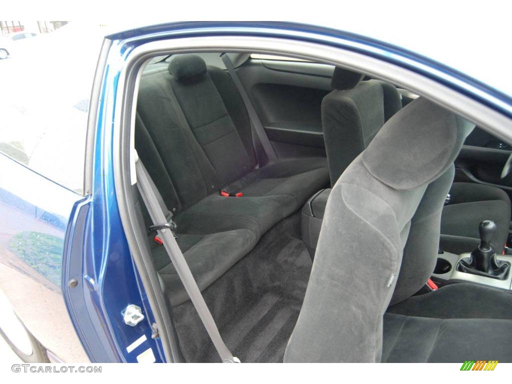 2007 Accord EX Coupe - Sapphire Blue Pearl / Black photo #27