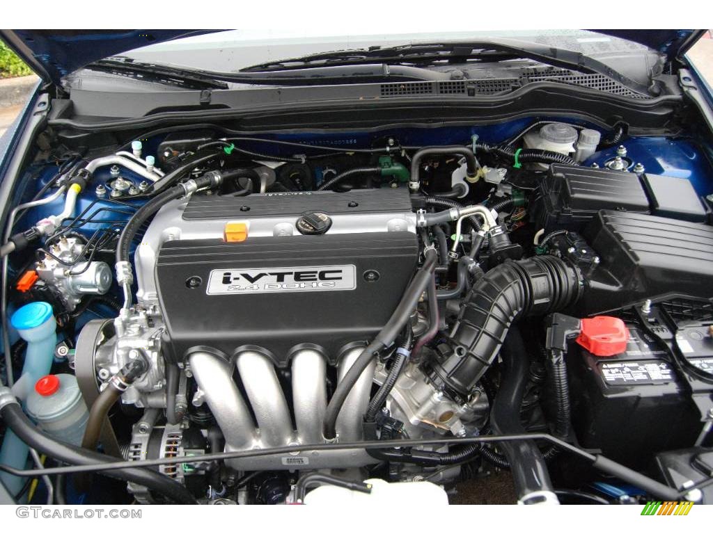 2007 Accord EX Coupe - Sapphire Blue Pearl / Black photo #29