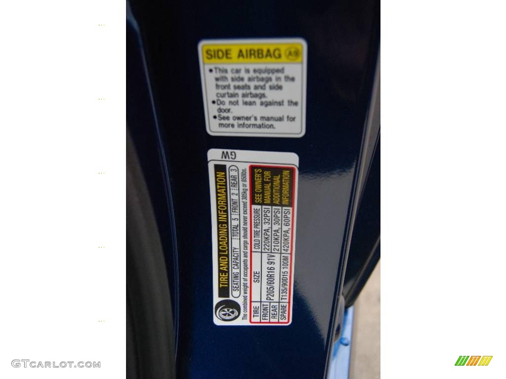 2007 Accord EX Coupe - Sapphire Blue Pearl / Black photo #32