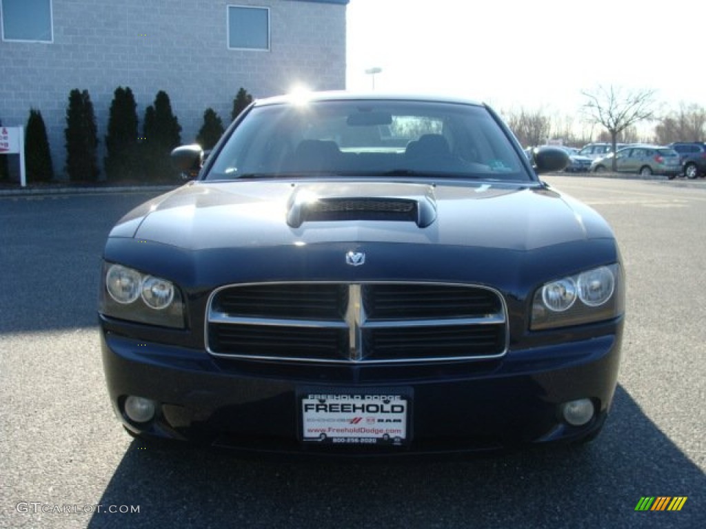 2006 Charger SXT - Midnight Blue Pearl / Dark Slate Gray/Light Graystone photo #2