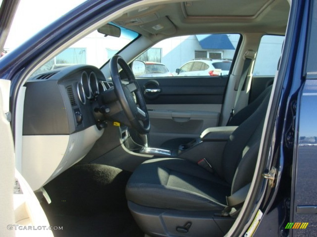 2006 Charger SXT - Midnight Blue Pearl / Dark Slate Gray/Light Graystone photo #14