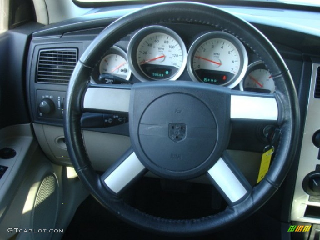 2006 Charger SXT - Midnight Blue Pearl / Dark Slate Gray/Light Graystone photo #18