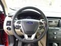 2014 Ford Flex Dune Interior Steering Wheel Photo