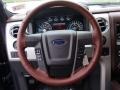 King Ranch Chaparral/Black Steering Wheel Photo for 2014 Ford F150 #91778612