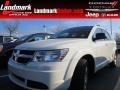 Stone White 2010 Dodge Journey SE