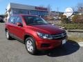 Wild Cherry Metallic 2013 Volkswagen Tiguan S