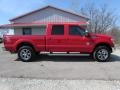 Vermillion Red - F250 Super Duty Lariat Crew Cab 4x4 Photo No. 2