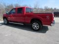 Vermillion Red - F250 Super Duty Lariat Crew Cab 4x4 Photo No. 5