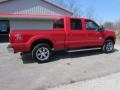 Vermillion Red - F250 Super Duty Lariat Crew Cab 4x4 Photo No. 6