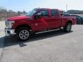 Vermillion Red - F250 Super Duty Lariat Crew Cab 4x4 Photo No. 8