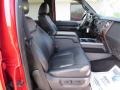 Vermillion Red - F250 Super Duty Lariat Crew Cab 4x4 Photo No. 29
