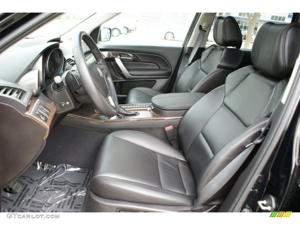 Ebony Interior 2012 Acura MDX SH-AWD Technology Photo #91783062