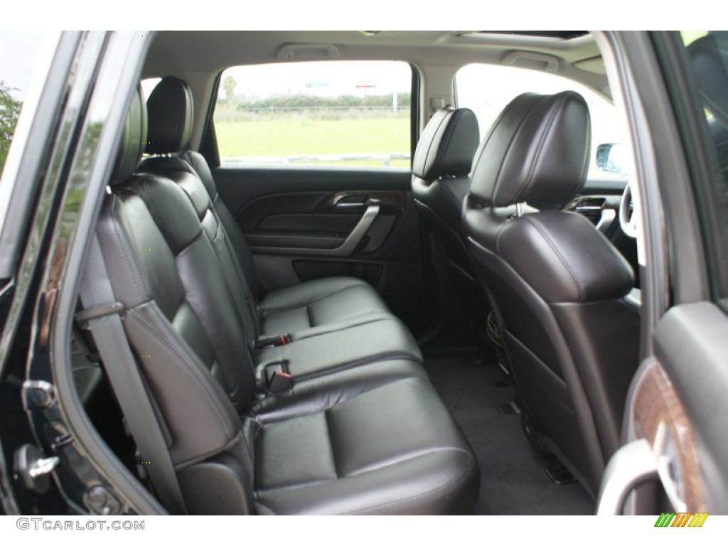 2012 Acura MDX SH-AWD Technology Rear Seat Photo #91783235