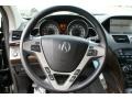 Ebony 2012 Acura MDX SH-AWD Technology Steering Wheel