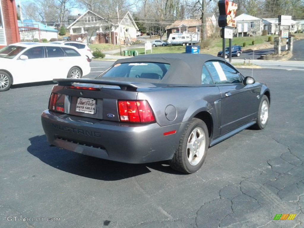2004 Mustang V6 Convertible - Dark Shadow Grey Metallic / Medium Graphite photo #5