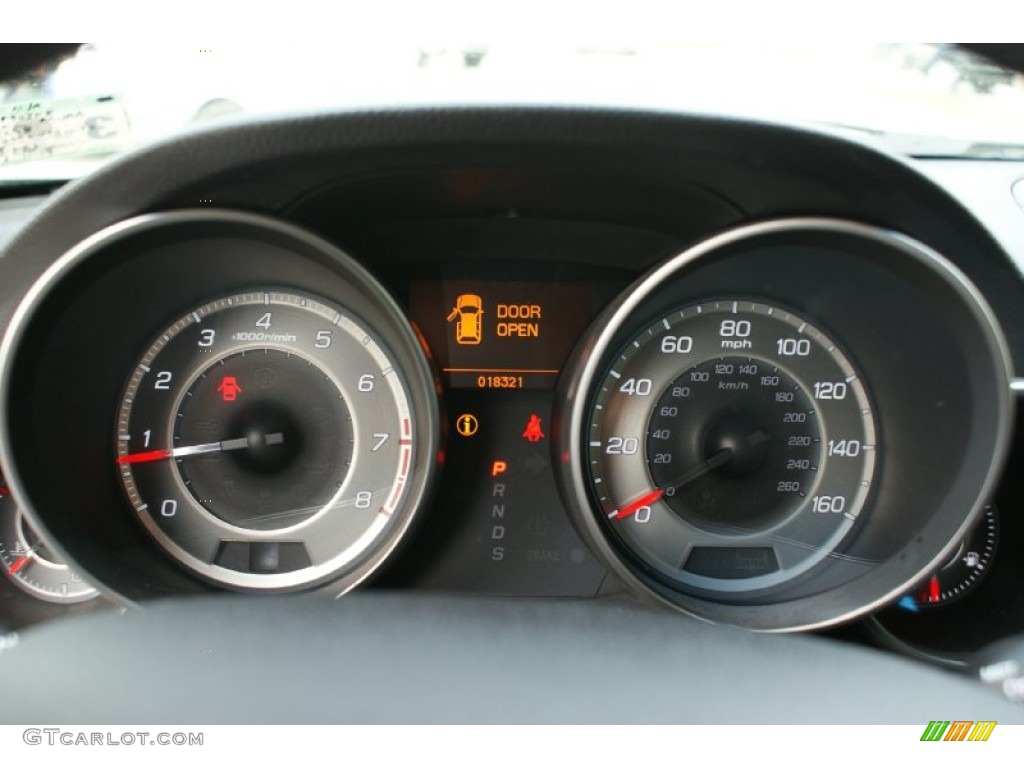 2012 Acura MDX SH-AWD Technology Gauges Photos