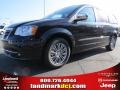 2014 Brilliant Black Crystal Pearl Chrysler Town & Country Touring-L  photo #1
