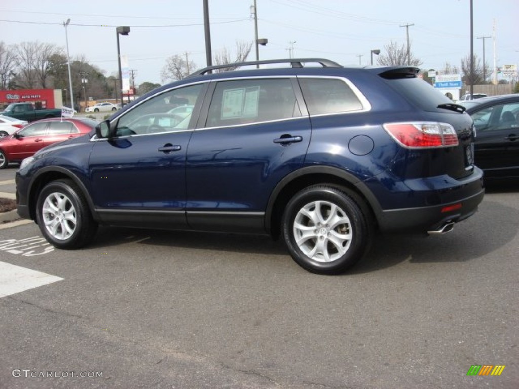 Stormy Blue Mica 2012 Mazda CX-9 Sport Exterior Photo #91784696