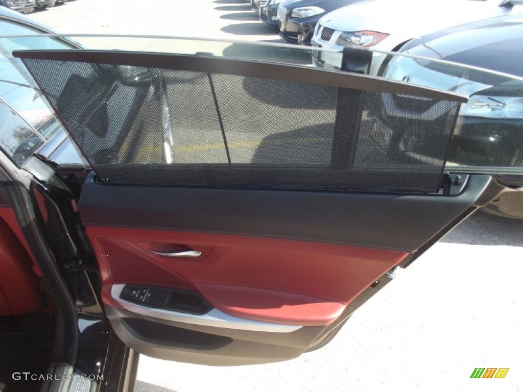 2014 6 Series 640i xDrive Gran Coupe - Black Sapphire Metallic / Vermilion Red photo #46