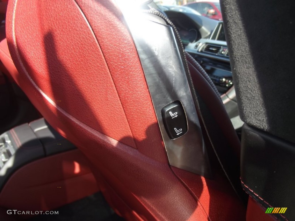 2014 6 Series 640i xDrive Gran Coupe - Black Sapphire Metallic / Vermilion Red photo #49
