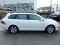 Candy White 2009 Volkswagen Jetta SE SportWagen Exterior