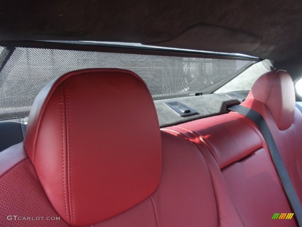 2014 6 Series 640i xDrive Gran Coupe - Black Sapphire Metallic / Vermilion Red photo #59