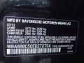 475: Black Sapphire Metallic 2014 BMW 6 Series 640i xDrive Gran Coupe Color Code