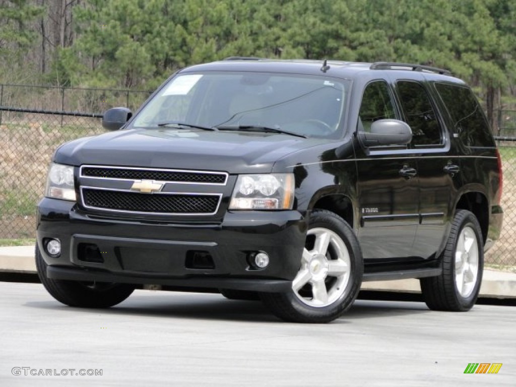 Black Chevrolet Tahoe