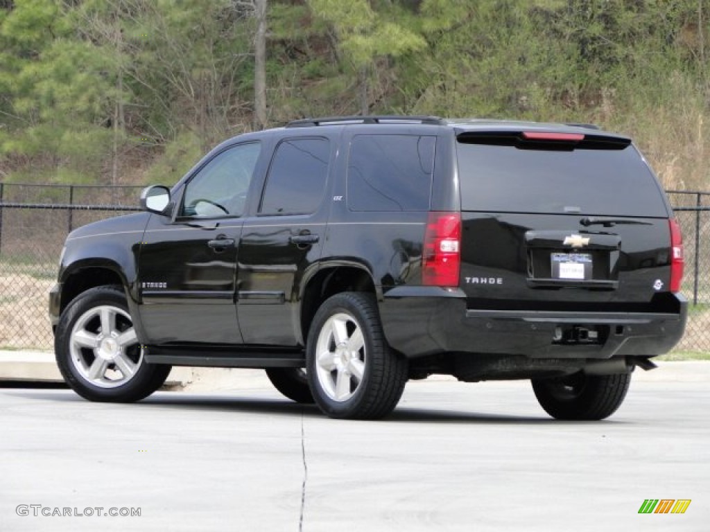 2007 Tahoe LT - Black / Light Cashmere/Ebony photo #6