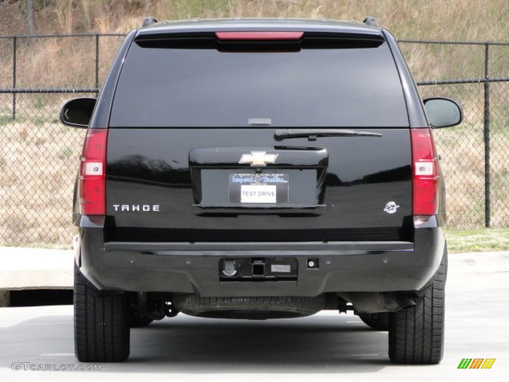 2007 Tahoe LT - Black / Light Cashmere/Ebony photo #8