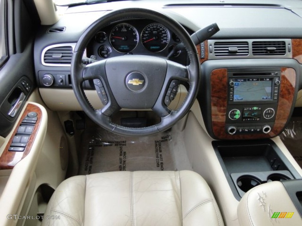 2007 Tahoe LT - Black / Light Cashmere/Ebony photo #12