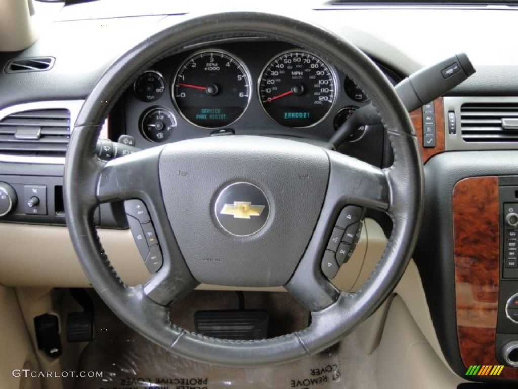 2007 Tahoe LT - Black / Light Cashmere/Ebony photo #18