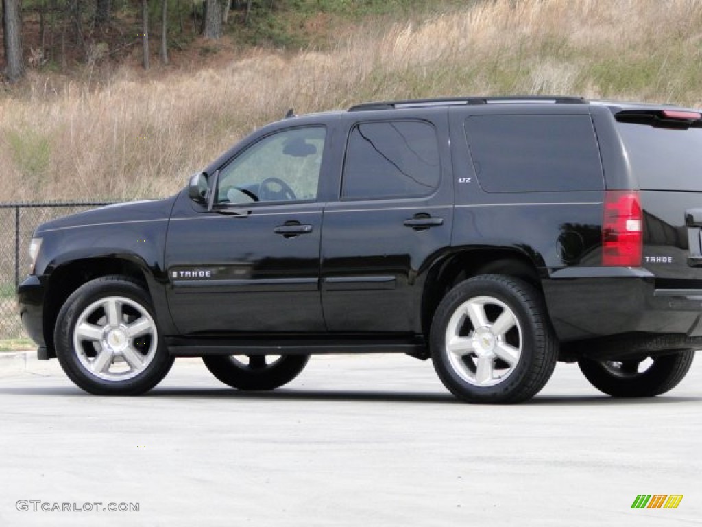 2007 Tahoe LT - Black / Light Cashmere/Ebony photo #24