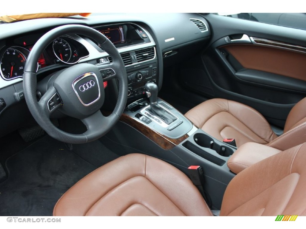 Cinnamon Brown Interior 2011 Audi A5 2.0T quattro Coupe ...