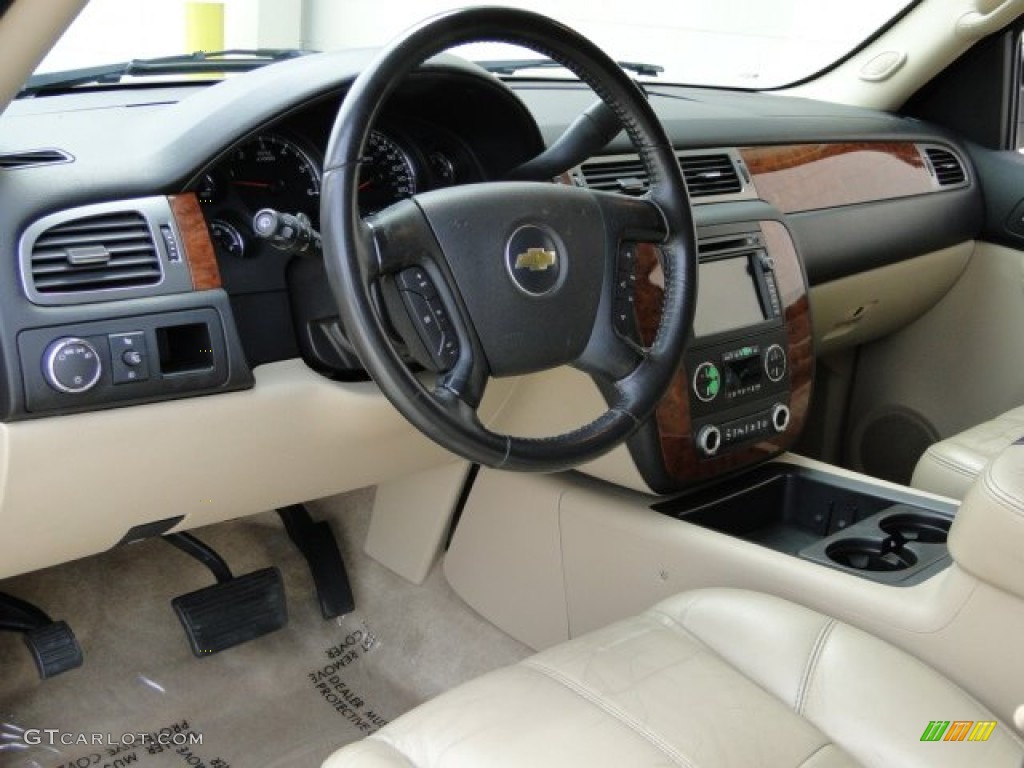 2007 Tahoe LT - Black / Light Cashmere/Ebony photo #30