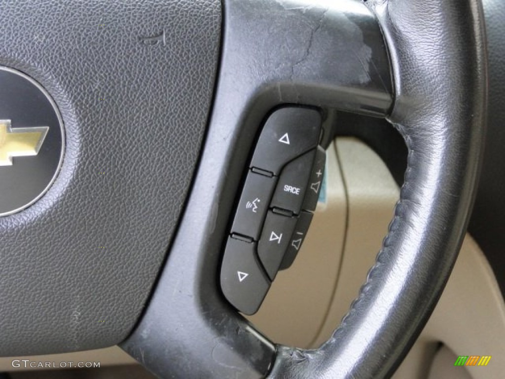 2007 Tahoe LT - Black / Light Cashmere/Ebony photo #32