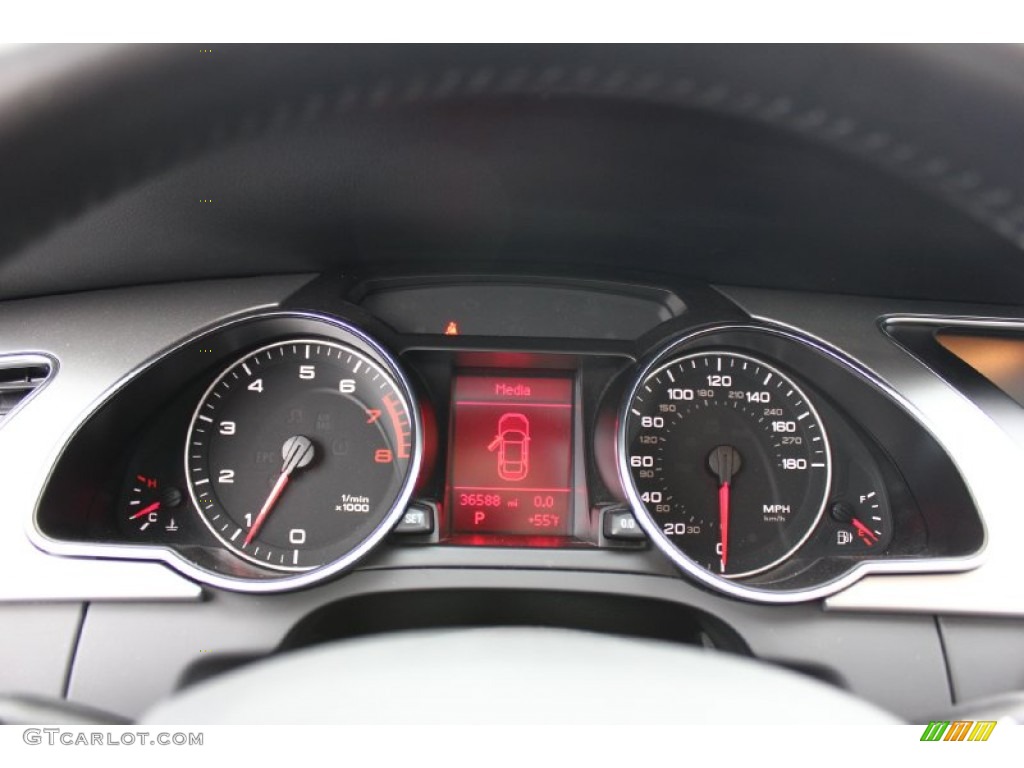 2011 Audi A5 2.0T quattro Coupe Gauges Photos