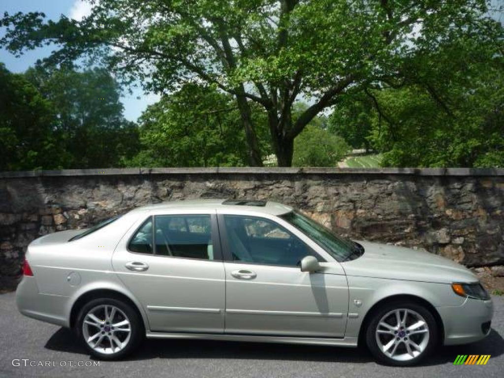 Parchment Silver Metallic 2006 Saab 9-5 2.3T Sedan Exterior Photo #9179003