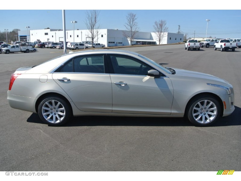 2014 CTS Sedan - Silver Coast Metallic / Ebony/Ebony photo #6