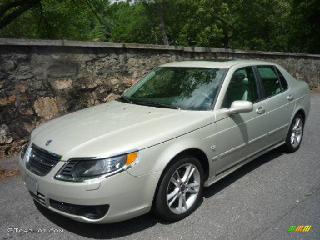 Parchment Silver Metallic 2006 Saab 9-5 2.3T Sedan Exterior Photo #9179033