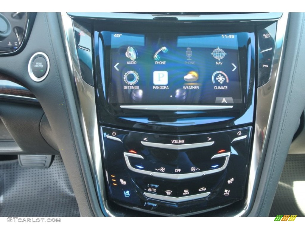 2014 CTS Sedan - Silver Coast Metallic / Ebony/Ebony photo #11