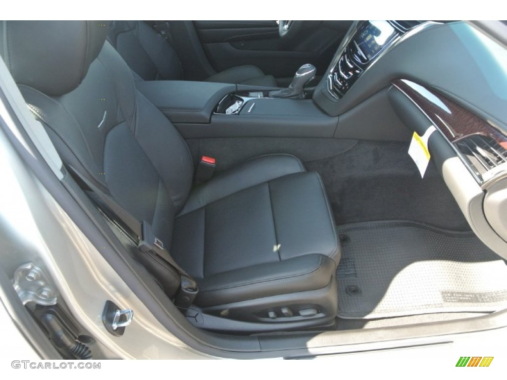 2014 CTS Sedan - Silver Coast Metallic / Ebony/Ebony photo #16